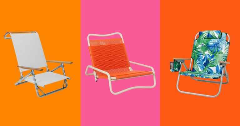 Les 7 meilleures chaises de plage
