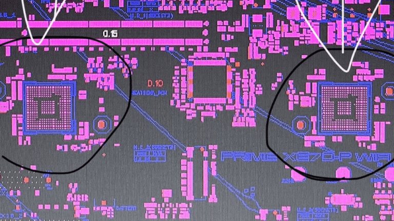 Le diagramme de la carte mère AMD X670 confirme les deux chipsets