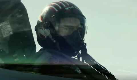 Tom Cruise dans Top Gun Maverick