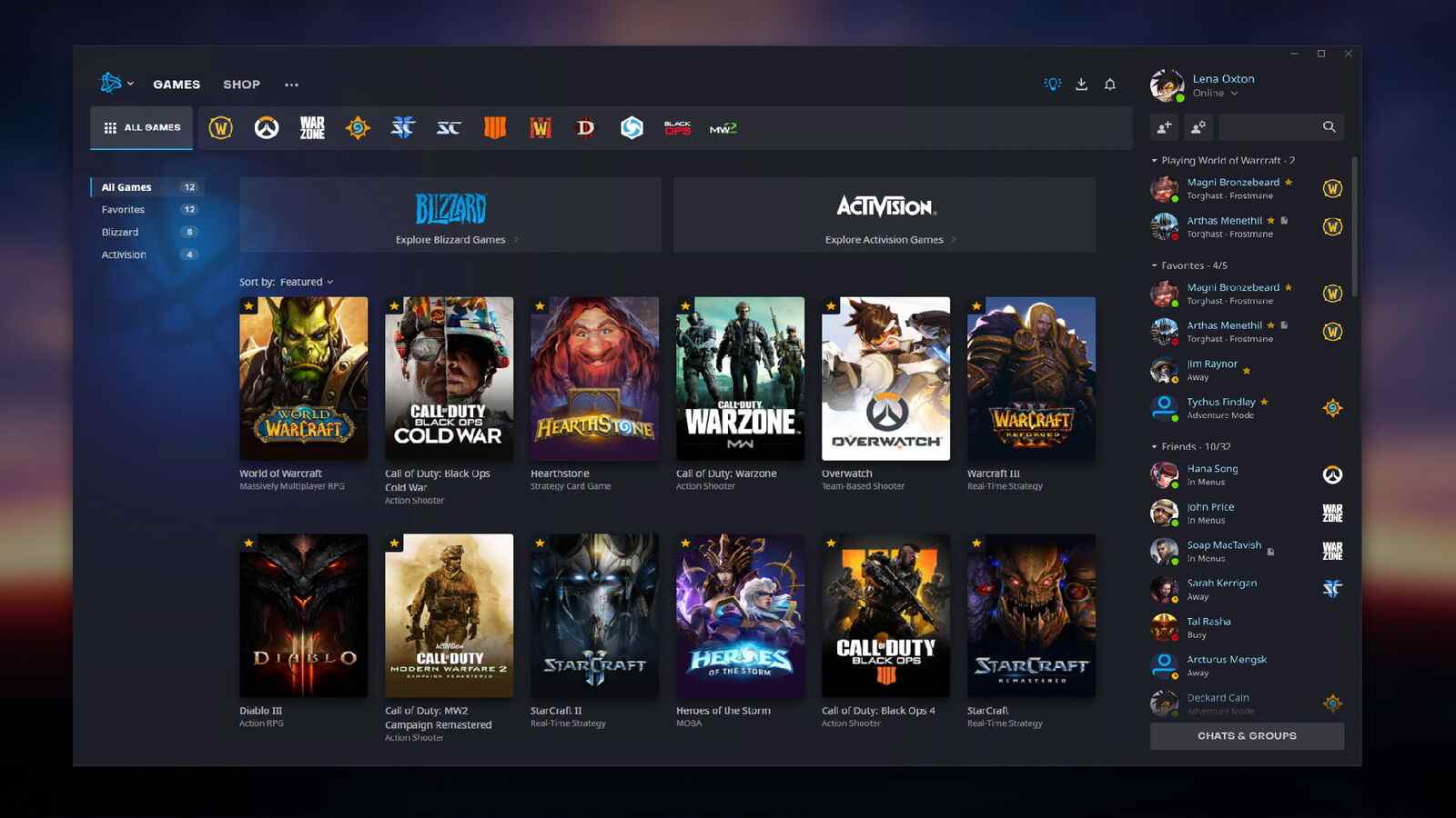 Le client Battle.net fait peau neuve

