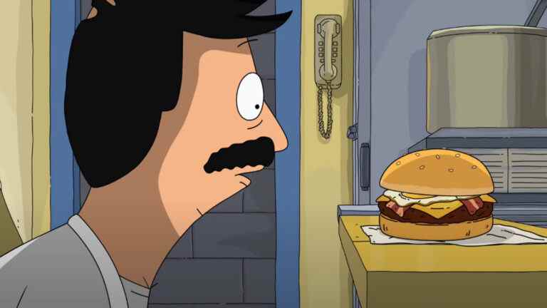 Bob perfectionne son burger d’entraînement dans The Bob’s Burgers Movie