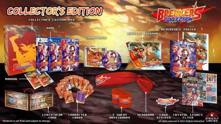 Breakers Collection confirmé pour une sortie physique sur Switch
