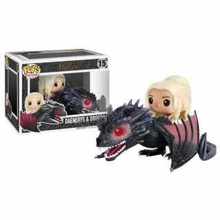 Game of Thrones Daenerys sur Drogon Pop !  Figurine en vinyle