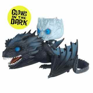 Game of Thrones Night King & Icy Viserion GITD Pop !  Balade en vinyle