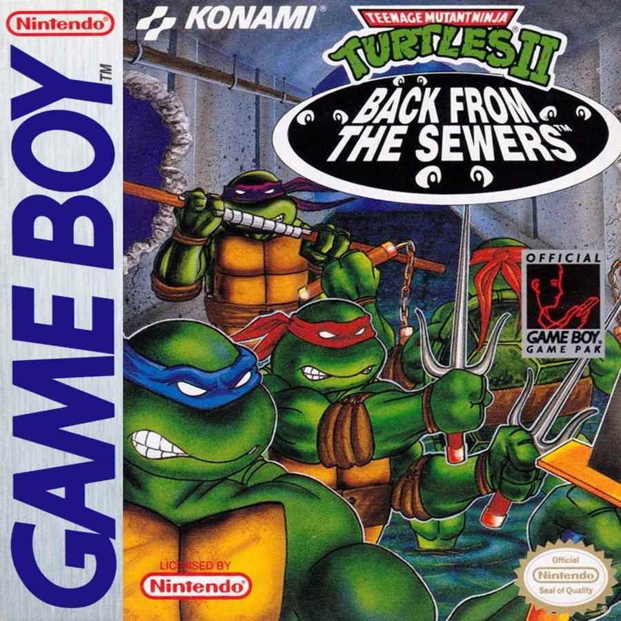 Art de la boîte TMNT II NA