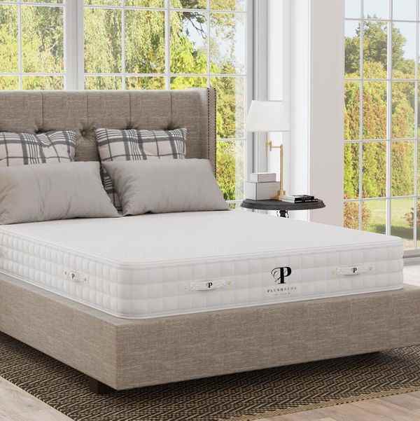 PlushBeds Natural Bliss Matelas en latex entièrement naturel