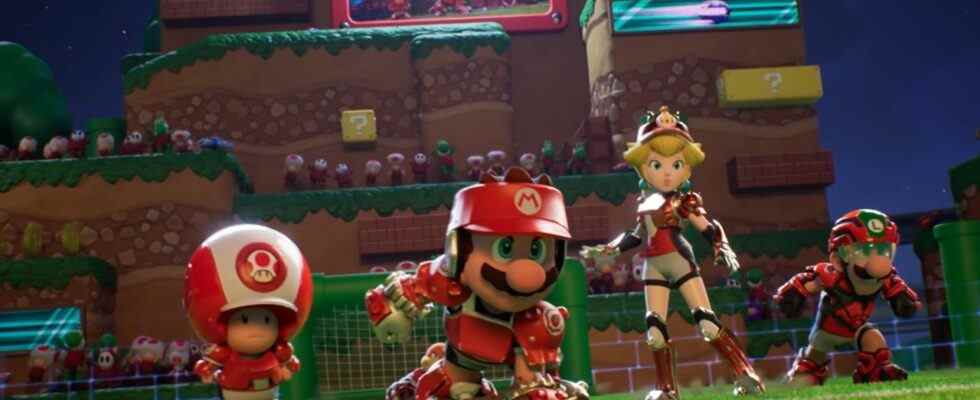 Nintendo dévoile la cinématique d'ouverture de Mario Strikers: Battle League