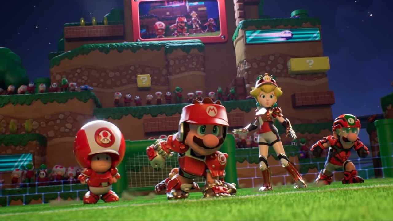 Nintendo dévoile la cinématique d'ouverture de Mario Strikers: Battle League
