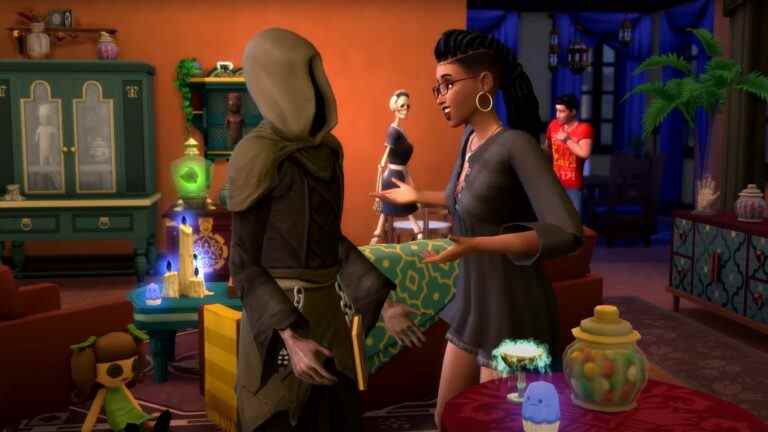 Bonehilda, la favorite des fans, revient dans le pack d'objets paranormaux Les Sims 4

