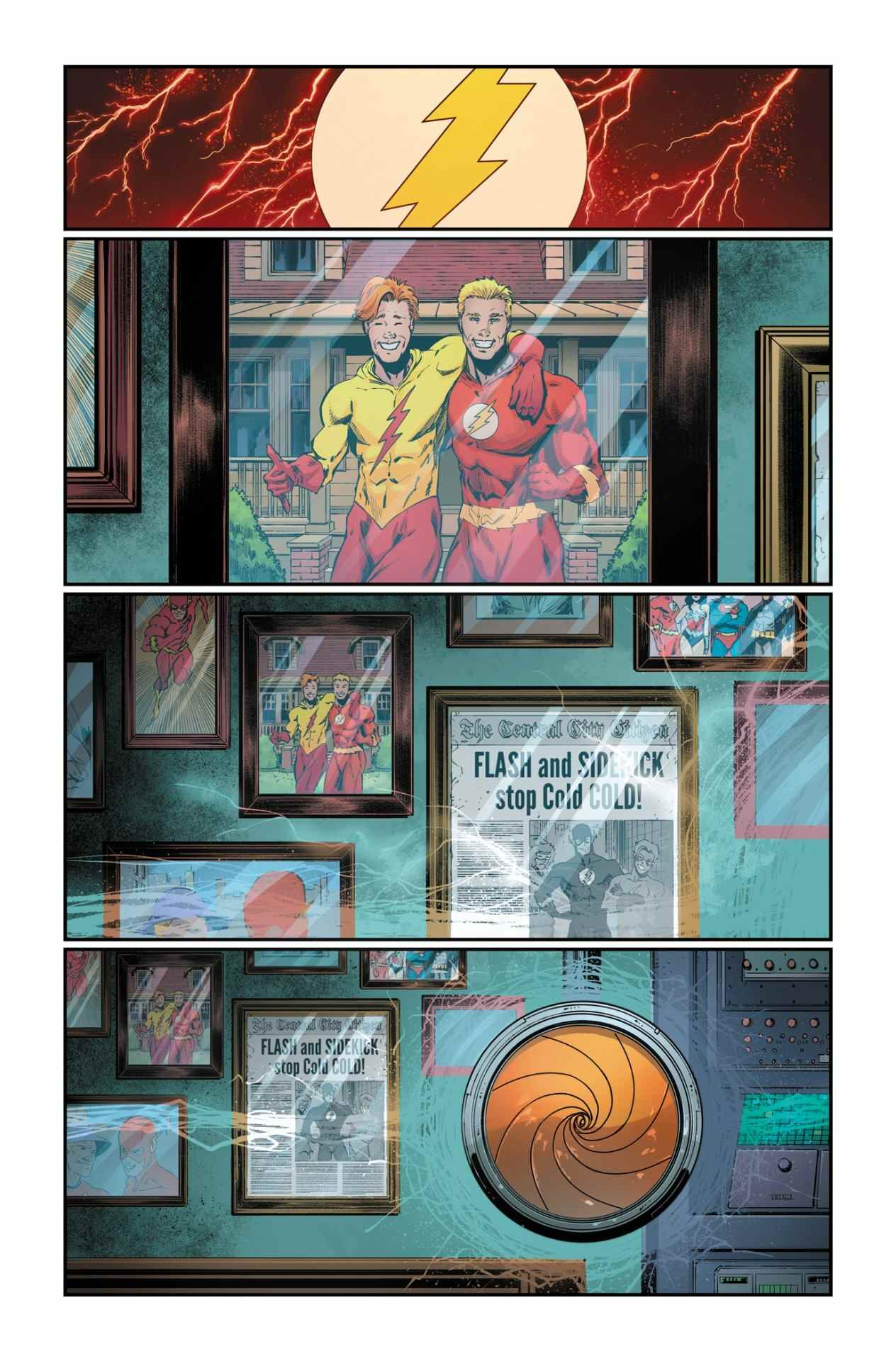 une page de The Flash #783