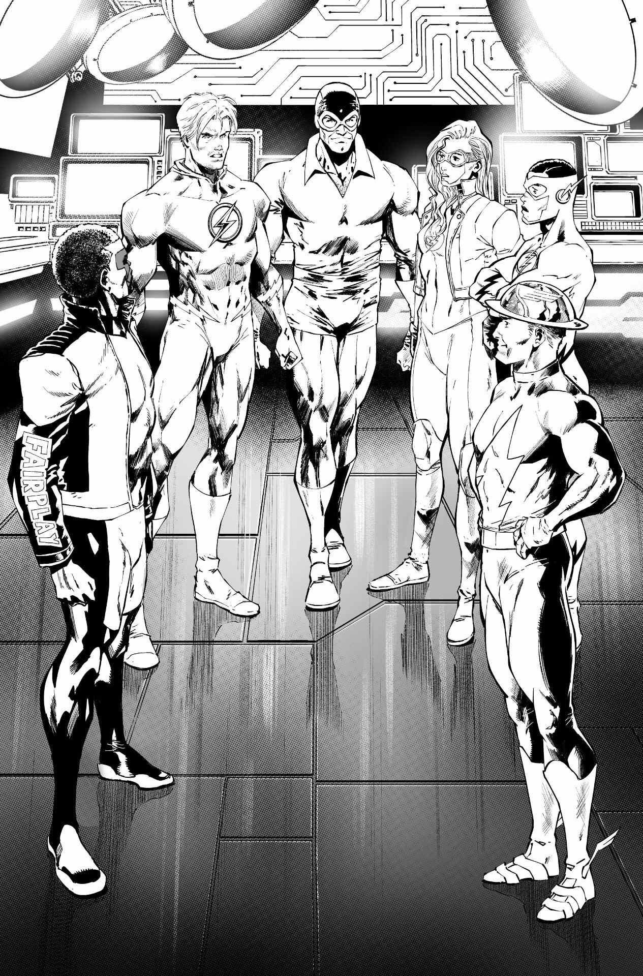 une page de The Flash #783