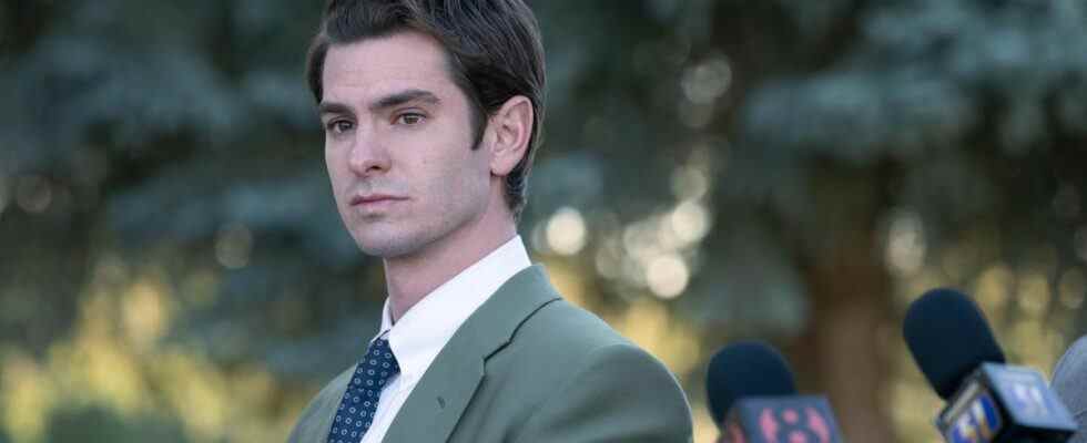 La série de vrais crimes d'Andrew Garfield obtient enfin la date de sortie au Royaume-Uni