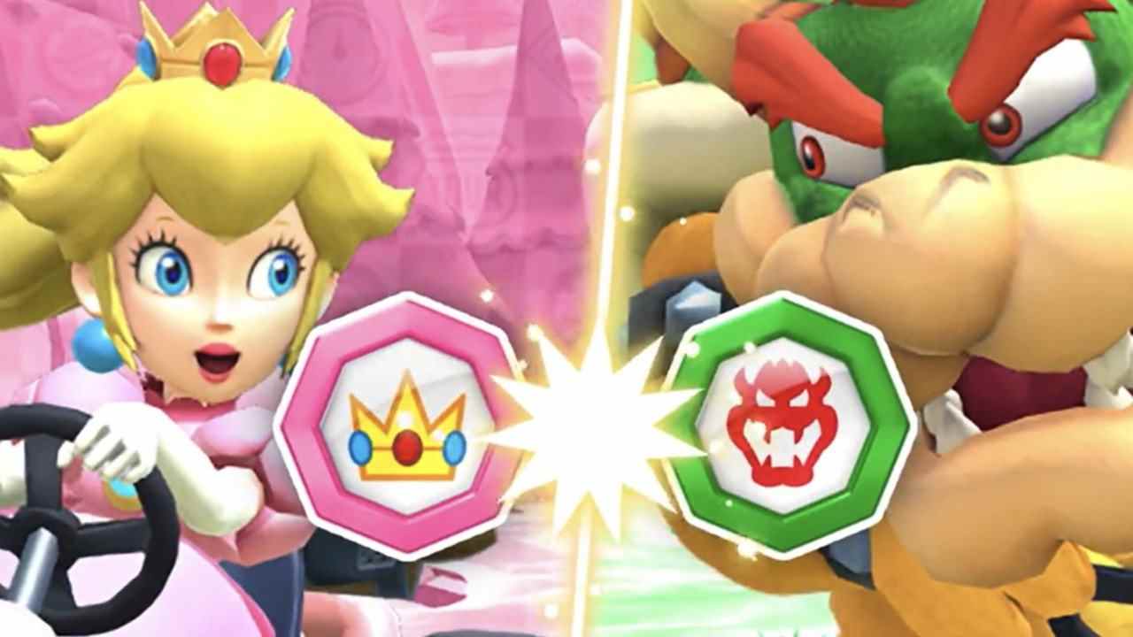 Peach et Bowser règlent un vieux score dans la dernière mise à jour de Mario Kart Tour
