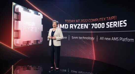 AMD présente un processeur Ryzen 7000 à 5,5 GHz inédit qui écrase le Core i9 12900K d'Intel