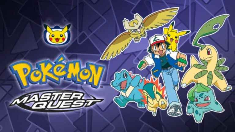 Pokémon : Master Quest est désormais disponible sur TV Pokémon
