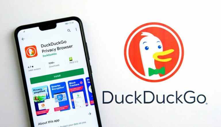 Le navigateur DuckDuckGo « confidentialité » face aux réactions négatives des trackers Microsoft