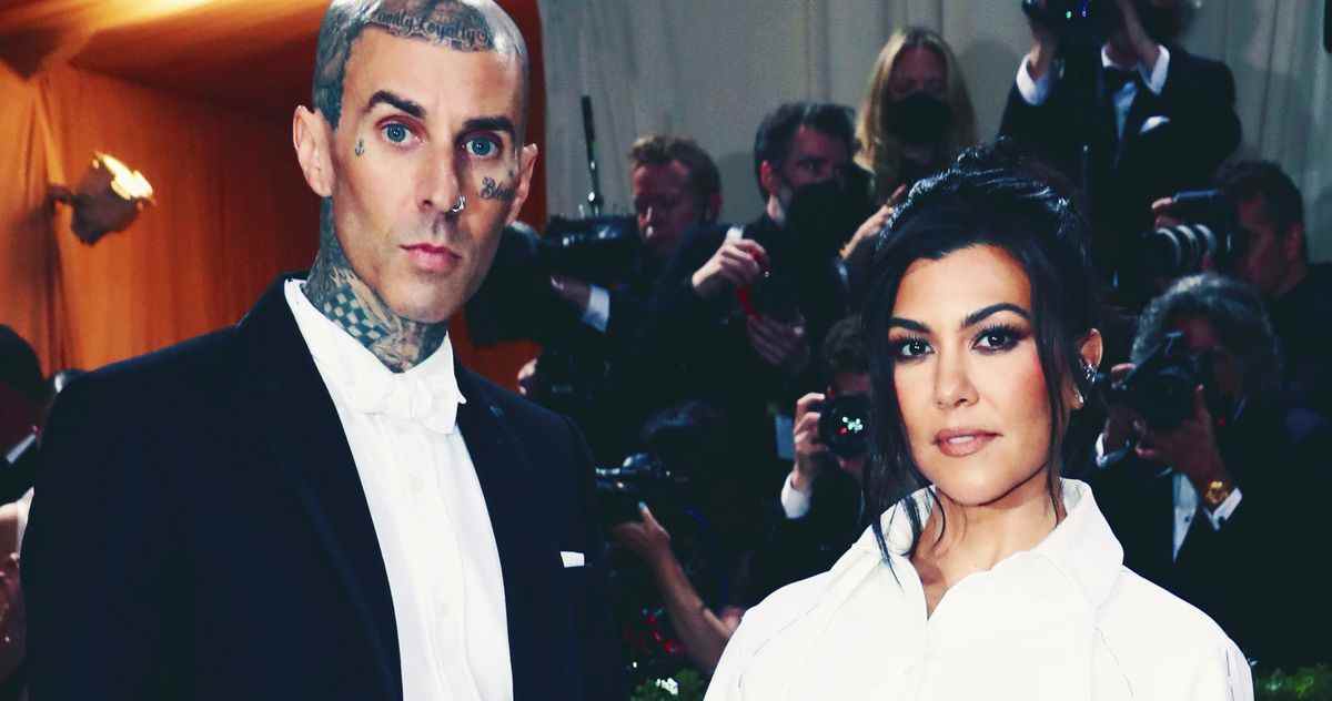 Kourtney et Travis ont eu le mariage gothique de leurs rêves
