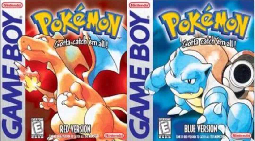 Pokemon rouge et bleu