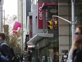 Une succursale CIBC à Toronto.