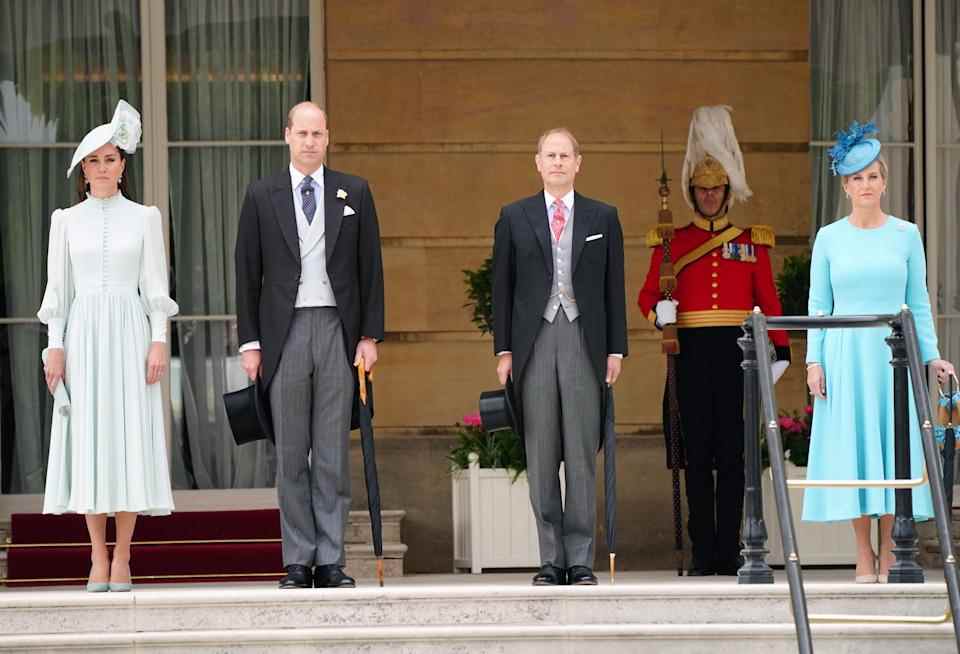 Garden Party royale.  (Images AP)