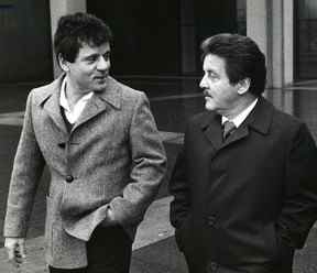 Tony Spilotro, à droite, et son frère Michael ont rencontré la même fin dans un champ de maïs de l'Indiana.  CHICAGO TRIBUNE/ GETTY IMAGES