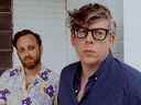 (LR) Dan Auerbach et Patrick Carney des Black Keys. 