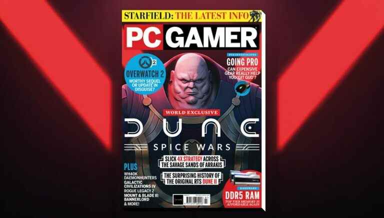 Numéro de juillet de PC Gamer UK : Comment vous dune ?
