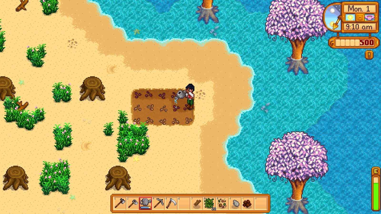 La nouvelle ferme de plage de Stardew Valley vaut la peine de recommencer pour

