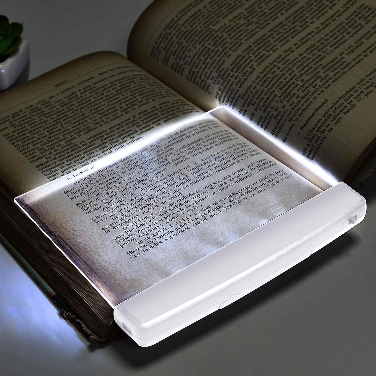 2 pièces LED lampe de lecture veilleuse livre famille étude lumière lampe de lecture portable signet lumière pour lire au lit comme l'un des meilleurs gadgets pour les amateurs de livres