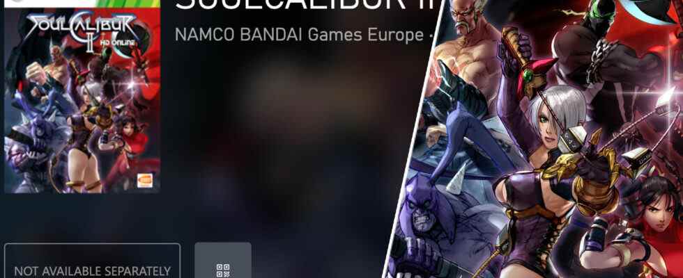 Soul Calibur et Soul Calibur 2 HD retirés discrètement de Microsoft Store