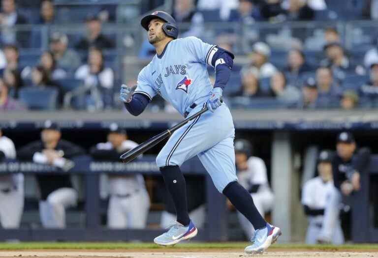 « Frapper est plus difficile que jamais »: George Springer des Blue Jays dit du baseball en 2022