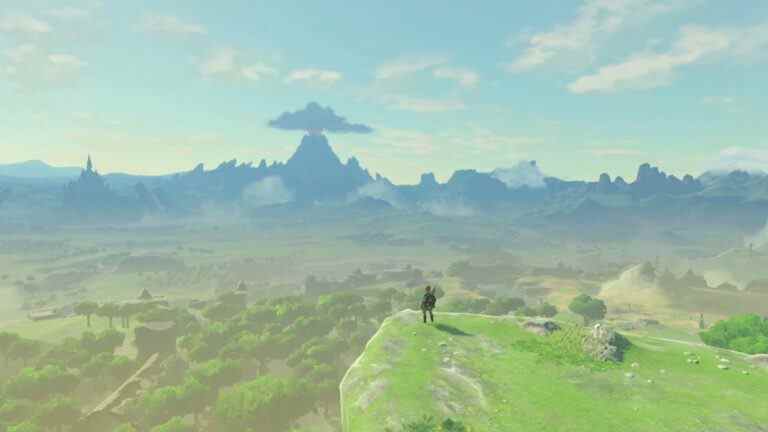 Aléatoire: Zelda: Breath Of The Wild Trick vous emmène au-delà des frontières de la carte
