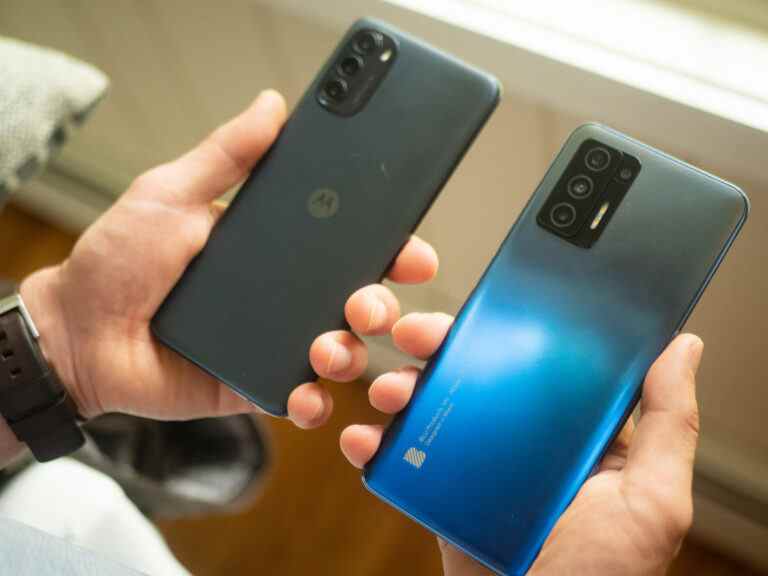 Les Blu F91 5G et Moto G 5G bon marché se battent pour la suprématie budgétaire