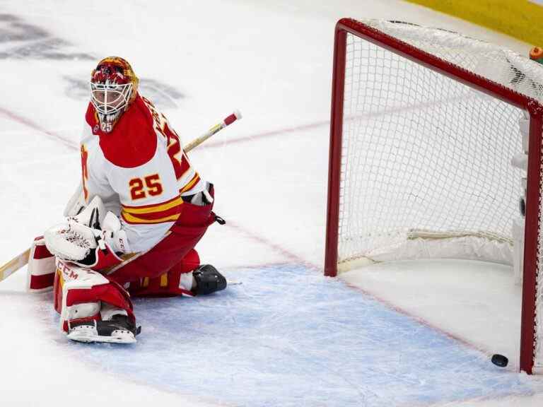 La saison digne de Vézina se termine avec un « goût amer » pour le gardien des Flames Markstrom