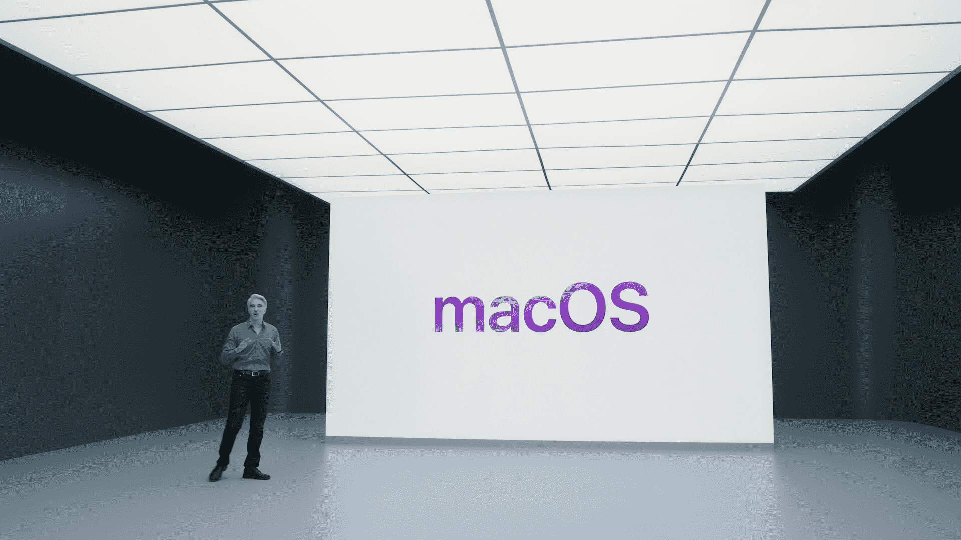 Capture d'écran WWDC 2021