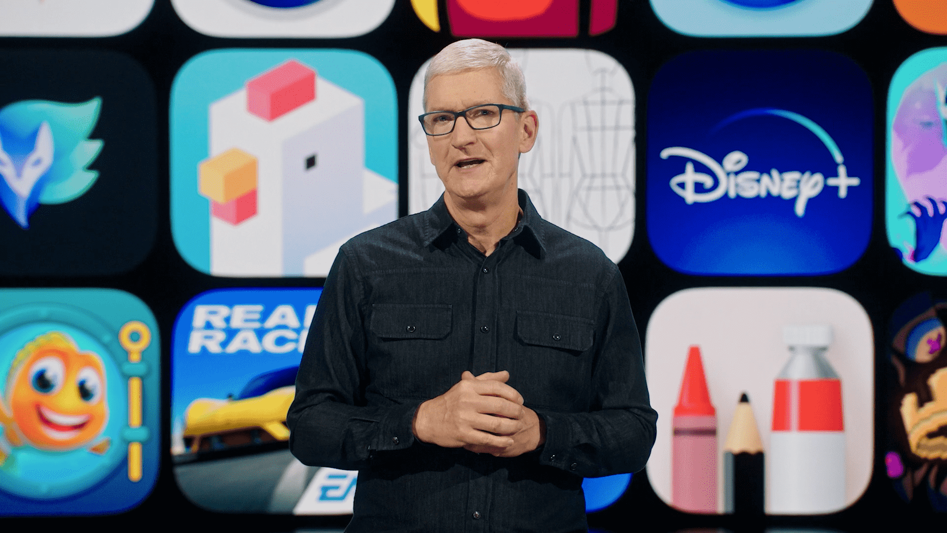 Capture d'écran WWDC 2021