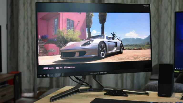 Test du Porsche Design AOC Agon Pro PD32M: pas très Porsche-y, mais un bon moniteur de jeu

