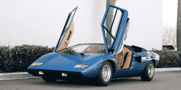 1975 Lamborghini Countach LP400 – Vente aux enchères de remorques