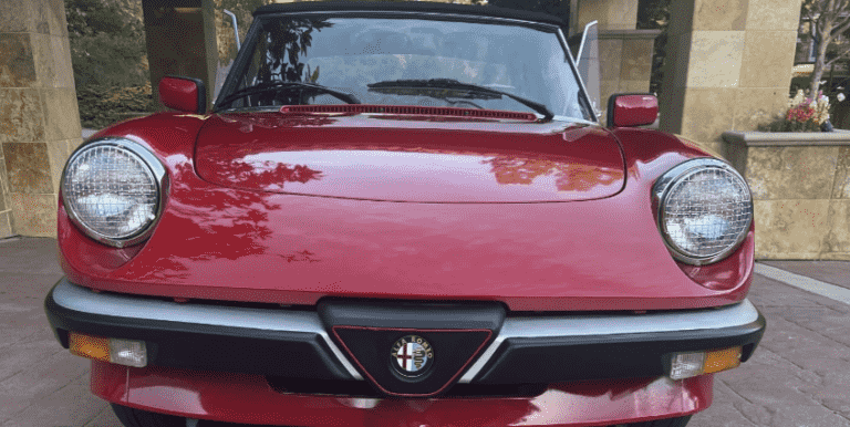 1988 Alfa Romeo Spider Veloce est notre choix d’enchères Apportez une remorque