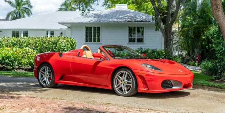 2005 Ferrari F430 Spider est notre choix d’enchères Apportez une remorque