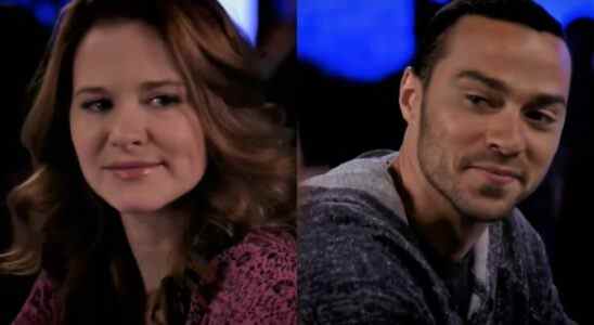 Alerte Avril !  Sarah Drew est allée voir le spectacle de Broadway de sa co-star de Grey's Anatomy, Jesse Williams, et il a eu une réponse mignonne à son message