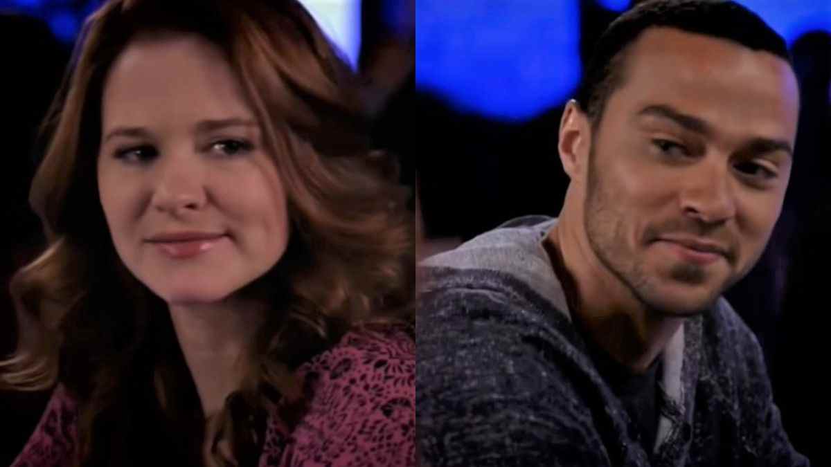  Alerte Avril !  Sarah Drew est allée voir le spectacle de Broadway de sa co-star de Grey's Anatomy, Jesse Williams, et il a eu une réponse mignonne à son message
