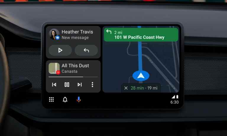 Android Auto reçoit une mise à jour majeure de l’interface utilisateur