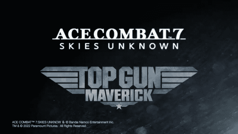 La mise à jour 2.10 d’Ace Combat 7 s’envole pour les données de la collaboration Top Gun Maverick ce 24 mai