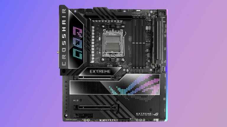 Asus dévoile la carte mère ROG Crosshair X670E Extreme