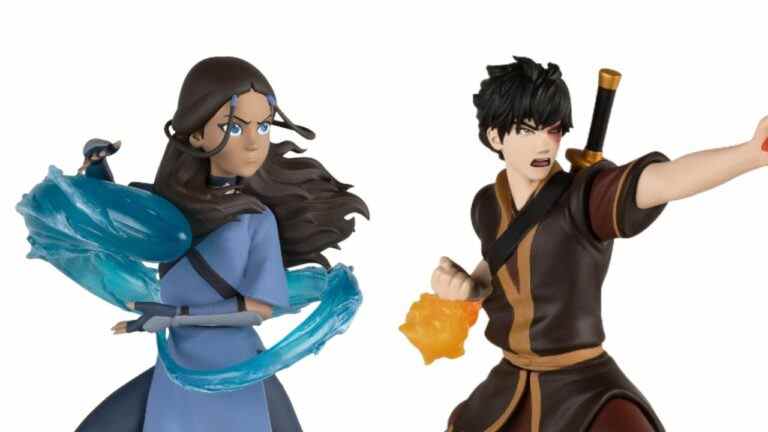 Avatar: The Last Airbender - Dark Horse dévoile une nouvelle gamme de statues en PVC
