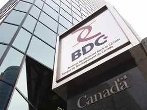 Édifice de la Banque de développement du Canada à Ottawa.