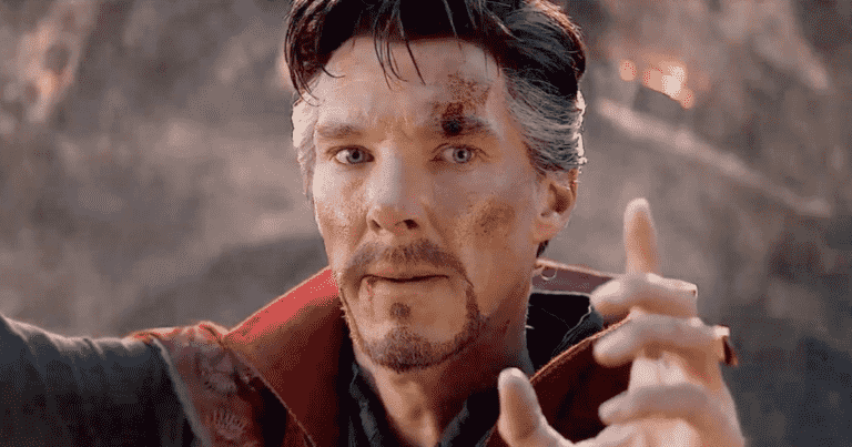 Benedict Cumberbatch as Doctor Strange in Avengers Infinity War