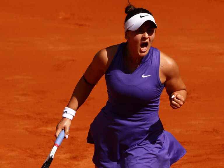 Bianca Andreescu parmi les vainqueurs contrariés à Madrid