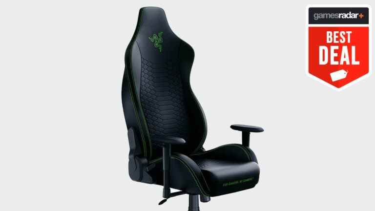 Cet accord de chaise de jeu voit le Razer Iskur X revenir à son prix le plus bas jamais enregistré